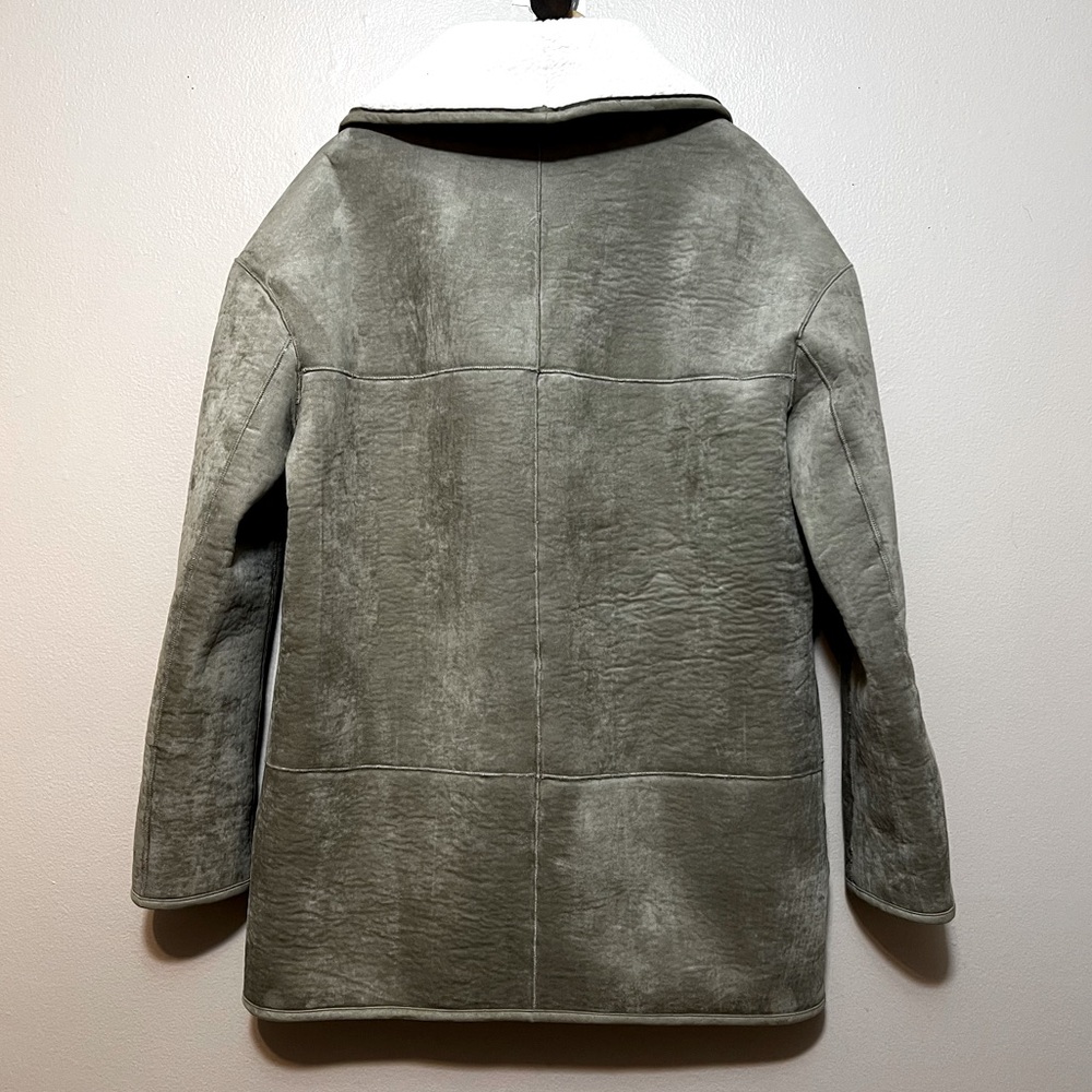 NWT Tuckernuck French Grey Suede Thayer Coat - Picture 4 of 15